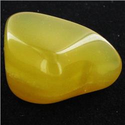 21.82ct Yellow Opal Freeform Cabochon (GEM-34321)