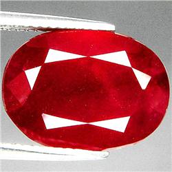 17.00ct Oval Blood Red Ruby Mozambique (GEM-33530)
