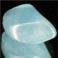 13.95ct Strong Blue Freeform Aquamarine Cabochon (GEM-33722)
