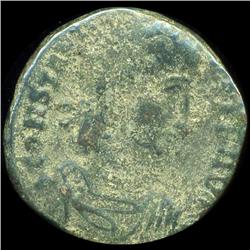 300AD Roman Bronze Coin Higher Grade (COI-9567)