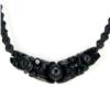 Chinese Handcarved Agate Pendant Choker Necklace (ANT-1357)