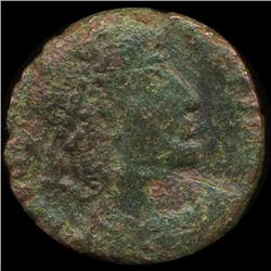 300AD Roman Bronze Coin Higher Grade (COI-9143)
