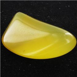 32.1ct Yellow Opal Freeform Cabochon (GEM-34364)