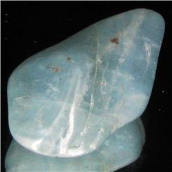 37.35ct Strong Blue Freeform Aquamarine Cabochon (GEM-33694)