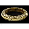 Vintage Tibet Bone Silver Bangle Bracelet (ANT-1594)