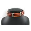 Handcraft Amer Indian Bone/Wood Choker Necklace (JEW-3167)