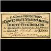 1863 Confederate $1000 Bond Coupon Uncirculated (CUR-06377A)