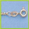 Image 1 : Genuine 16" 14kt Italian Gold-Yellow 1.5mm, 8 Sided Box Chain Gauge:26, 5.3gr