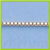 Image 2 : Genuine 16" 14kt Italian Gold-Yellow 1.5mm, 8 Sided Box Chain Gauge:26, 5.3gr