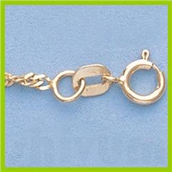 Genuine 16" 14kt SingaporeGold-Yellow 1.8mm, Singapore ChainGauge:030, 2.7gr