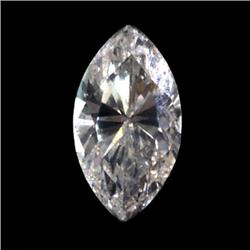 Genuine Marquise Loose Diamond 0.83ctw, G-H color/SI-I