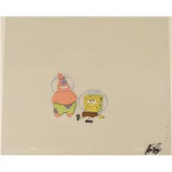 Spongebob Love Struck Art Original Cel Production