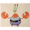 Image 2 : SpongeBob Original Animation Cel Krab What Is Up
