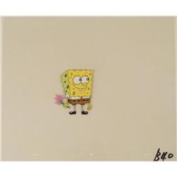 Original Art Cel These Are For You Animation Spongebob