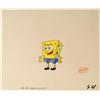 Image 1 : Production Art Cel Original Smiling SpongeBob Swimsuit