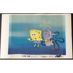 At Beach Original Animation SpongeBob Cel Background