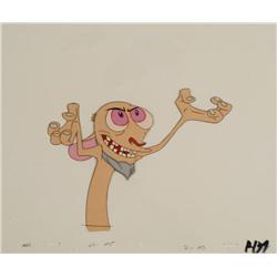 Animation Cel Original Ren And Stimpy Genius Art Beard
