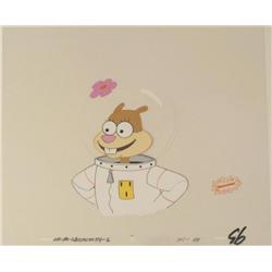 Super Cool Space Suit Spongebob Cel Production Original