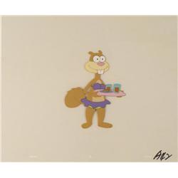 Production Spongebob Cel Art Tea and Cookies Original