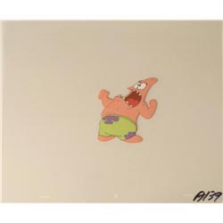 Rage Patrick Original Animation Art Cel SpongeBob Fish