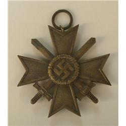WWII NAZI WAR MERIT CROSS W/SWORDS