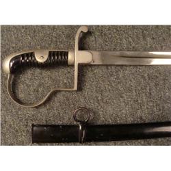 IMPERIAL GERMAN "DOVE HEAD" COMBAT ARTILLERY SWORD