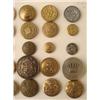 Image 3 : 52 British Victorian Military Buttons Big Collection