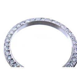 18k Diamond Bezel for Ladies' DATED Rolex (0.75 ct)