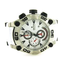 Croton Men's Chronomaster Rubber Strap Watch