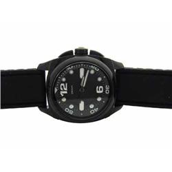 DKNY Silicone Collection Black Strap Black Dial Women's watch #NY4898