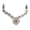 Image 4 : Diamond & Ruby Necklace