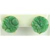 Image 1 : 14K Gold & Jade Earring