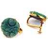 Image 3 : 14K Gold & Jade Earring