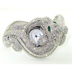 Croton Stainless Steel Quartz Watch Bangle