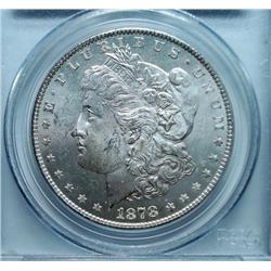 1878 7/8F Morgan $  PCGS63,they call it weak but very strong 7/8