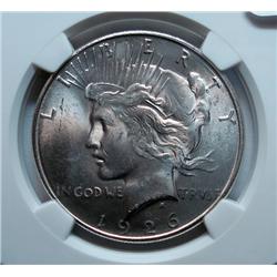 1926S Peace $  NGC63