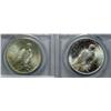 Image 1 : 1923 PCGS62 and 1925 Peace $  PCGS64