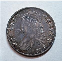 1819/8 Bust half $  all original LUSTEROUS AU53 ,couple lite marks obverse