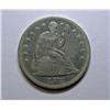 Image 1 : 1871 Seated $  VF/XF