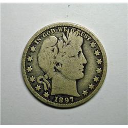 1897O half $  VG obv  AG3 rev. Good GS bid = $120