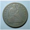 Image 1 : 1871 Seated $  fine . YES only partial LIBERTY