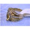 Image 2 : 14k Gold Ring with Diamond Accents (Semi-Mount)