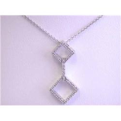 14k Gold Necklace with Diamond Pendant