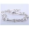 Image 2 : Sterling Silver Heart Bracelet made in ITALY