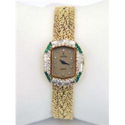 Concord 18K Yellow Gold Diamond watch