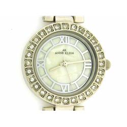 Anne Klein Women's 10-8671WTSV Silvertone Dress Watch