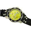 Image 2 : Invicta Men's 6978 Pro Diver Collection Chronograph Yellow Dial Black Polyurethane Watch