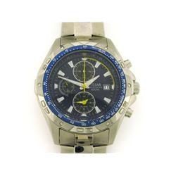 Pulsar Mens Gents Alarm Chronograph Watch
