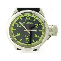 Invicta Men's 6608 Signature Collection GMT Black Rubber Watch
