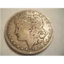 1880 Silver Morgan Dollar